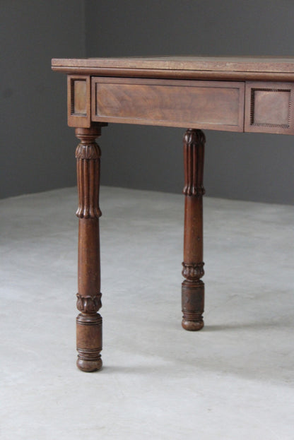 William IV Mahogany Serving Table - Kernow Furniture