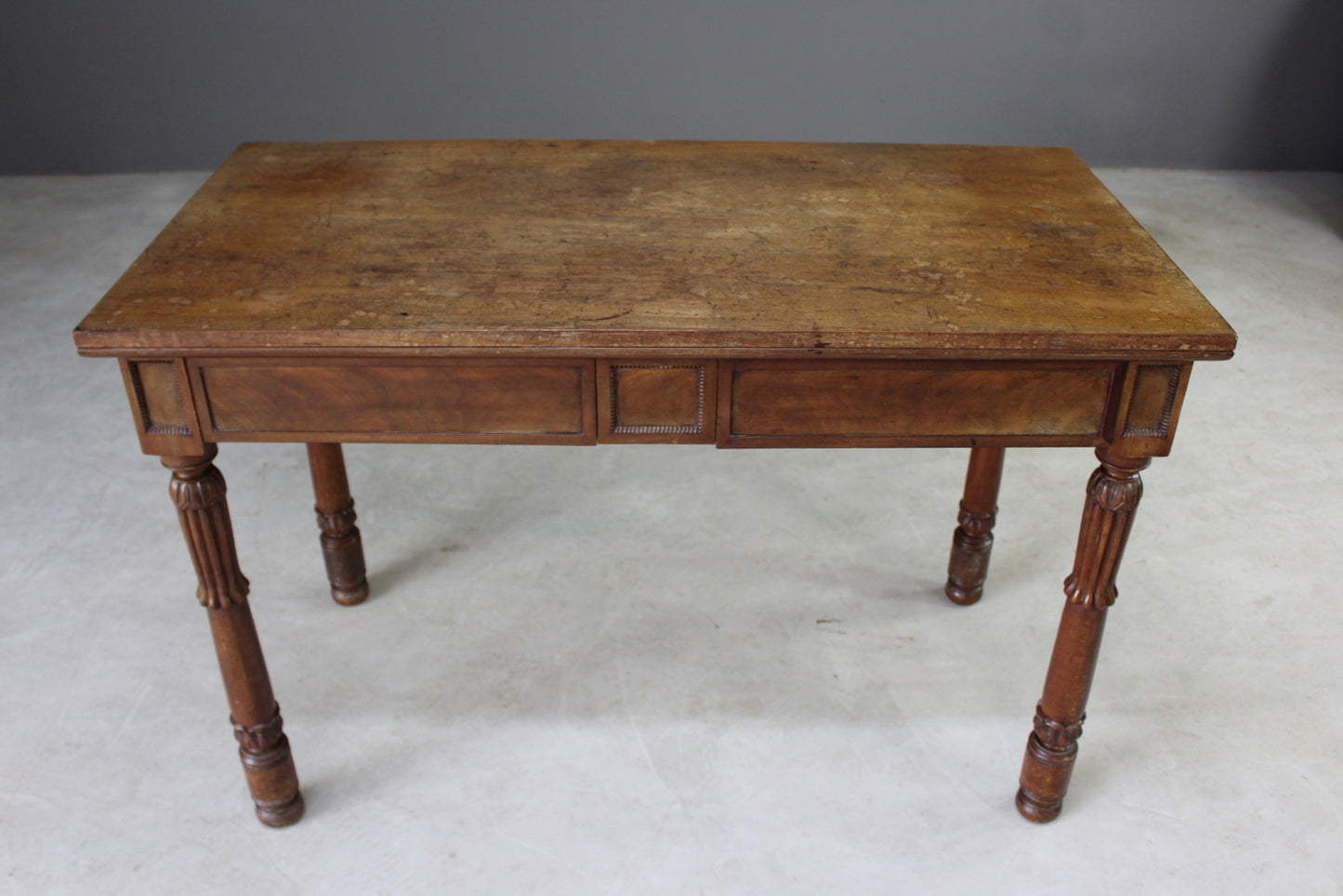 William IV Mahogany Serving Table - Kernow Furniture