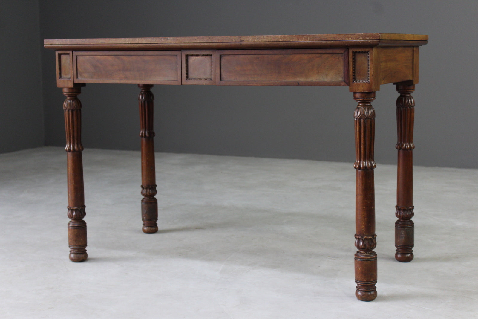 William IV Mahogany Serving Table - Kernow Furniture