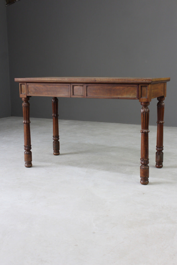 William IV Mahogany Serving Table - Kernow Furniture