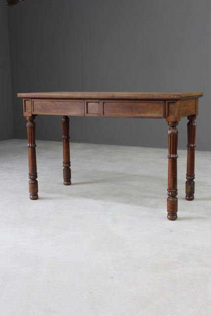 William IV Mahogany Serving Table - Kernow Furniture