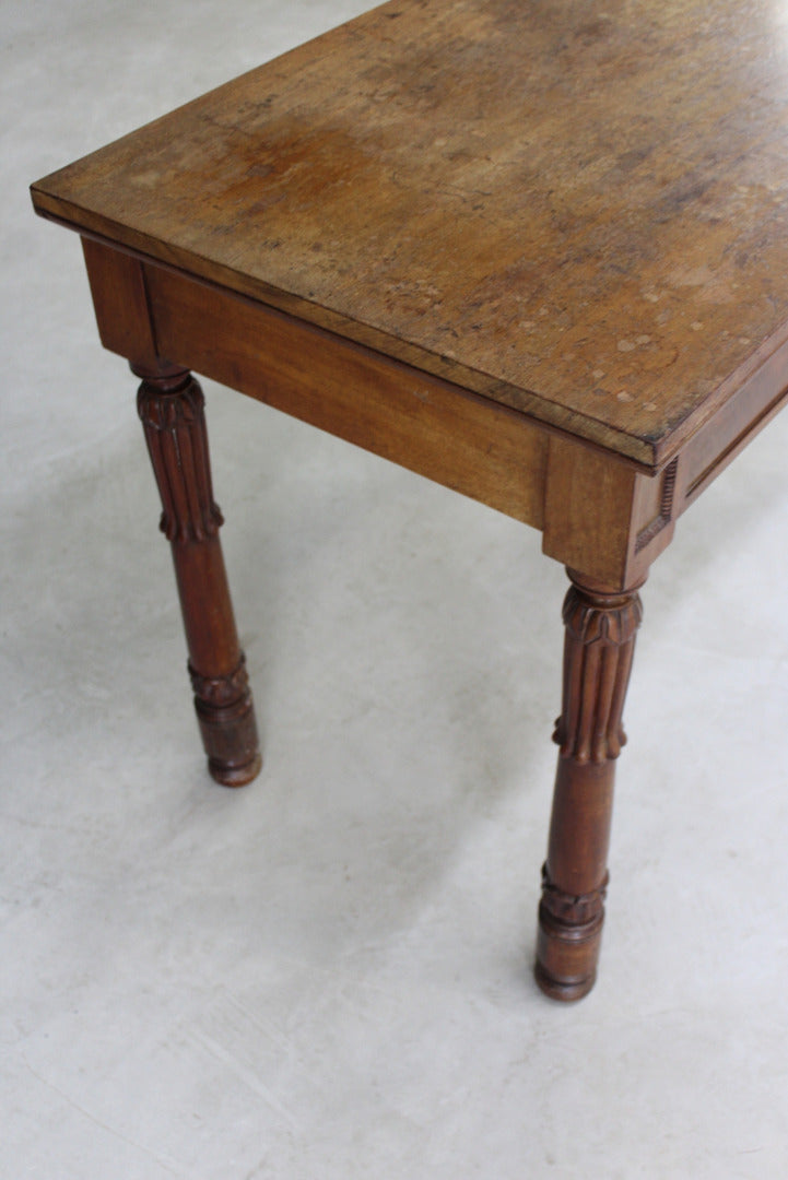William IV Mahogany Serving Table - Kernow Furniture