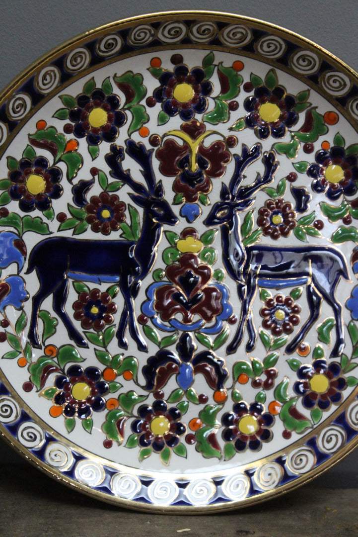 Pair Faros Keramik Decorative Plates - Kernow Furniture