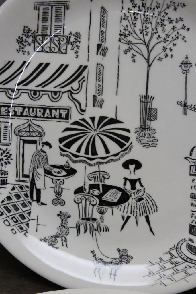 Pair Alfred Meakin Parisienne Dinner Plates - Kernow Furniture