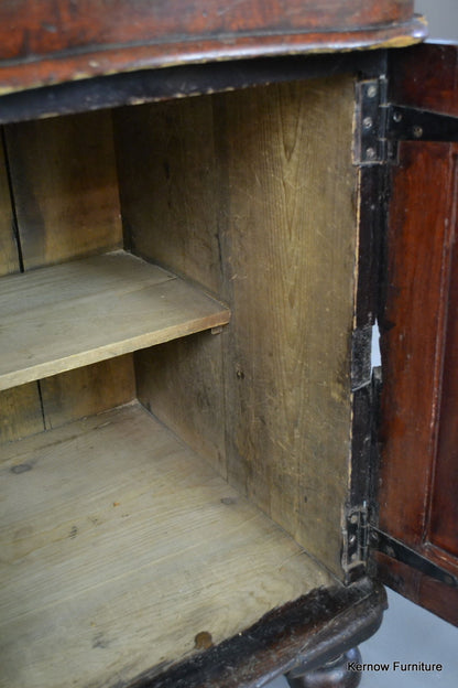 Well Worn Rustic Mahogany Mirror Back Sideboard - Kernow Furniture