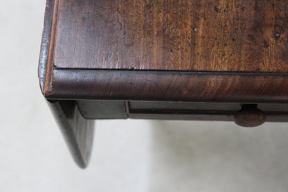 Antique Mahogany Drop Leaf Table - Kernow Furniture