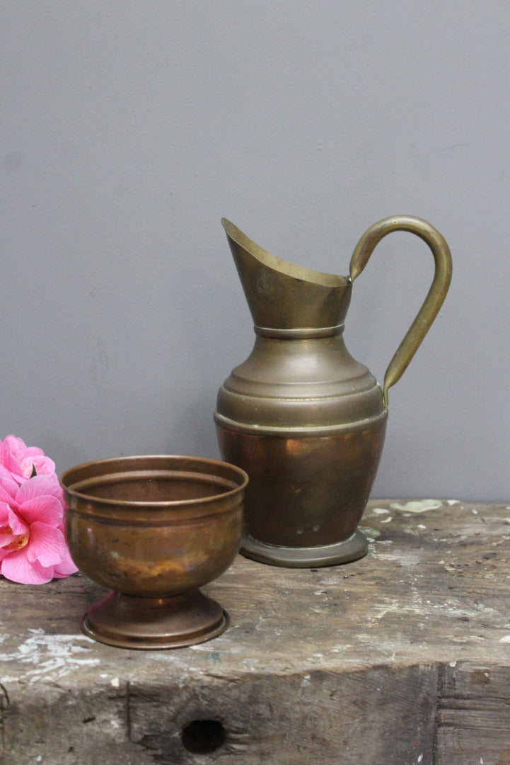 Copper Jug & Pot - Kernow Furniture