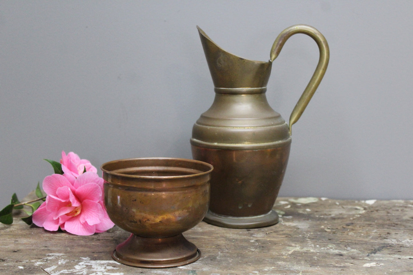 Copper Jug & Pot - Kernow Furniture