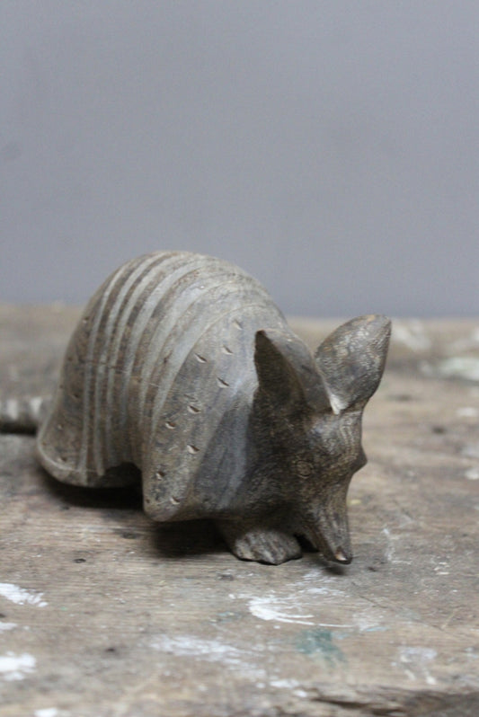 Carved Armadillo - Kernow Furniture