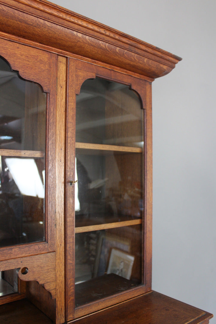 Georgian Style Oak Dresser - Kernow Furniture