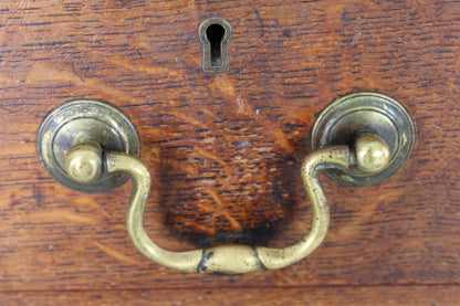 Georgian Style Oak Dresser - Kernow Furniture