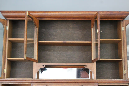 Georgian Style Oak Dresser - Kernow Furniture