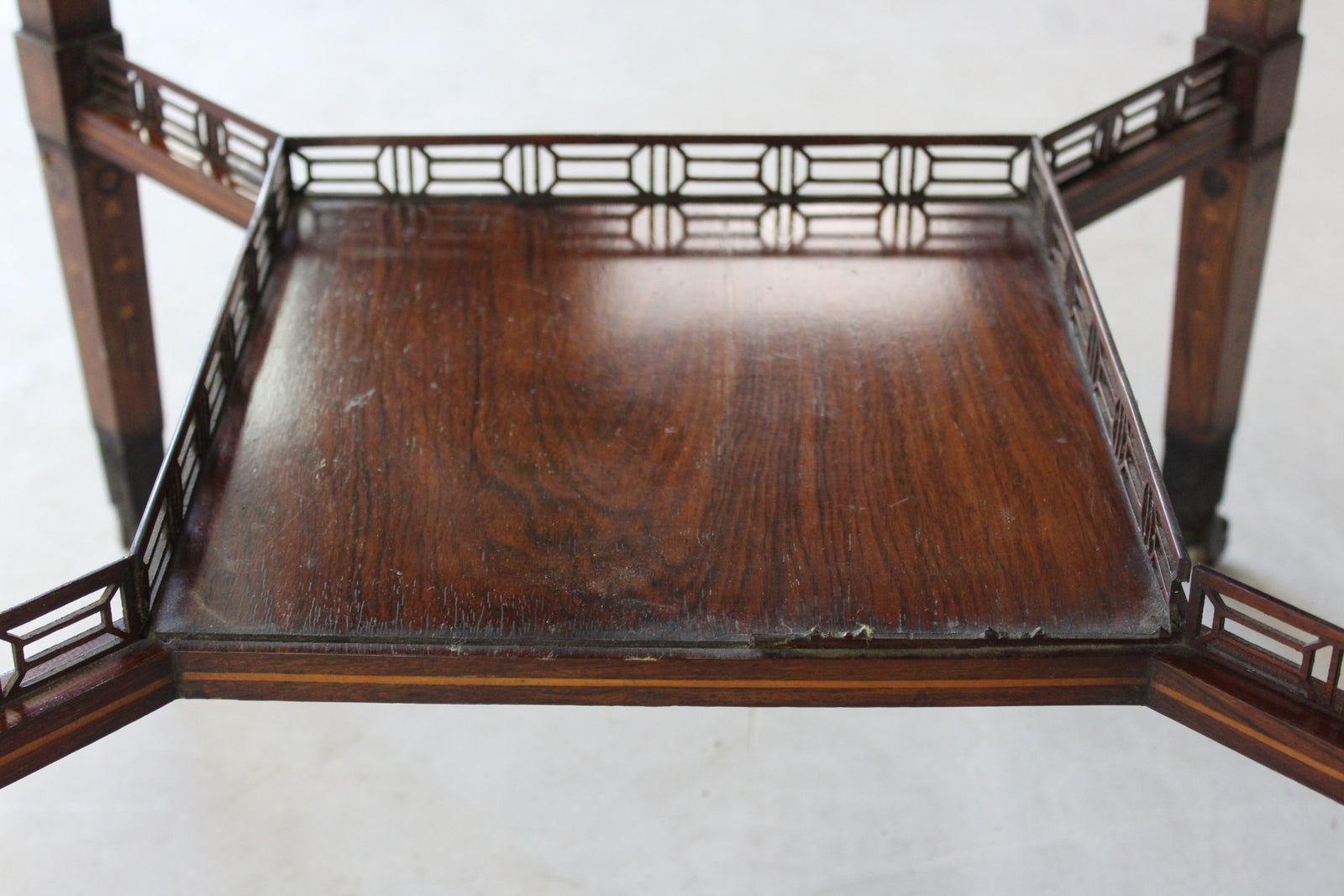 Victorian Aesthetic Movement Octagonal Centre Table - Kernow Furniture