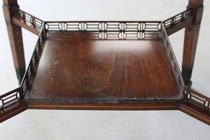 Victorian Aesthetic Movement Octagonal Centre Table - Kernow Furniture