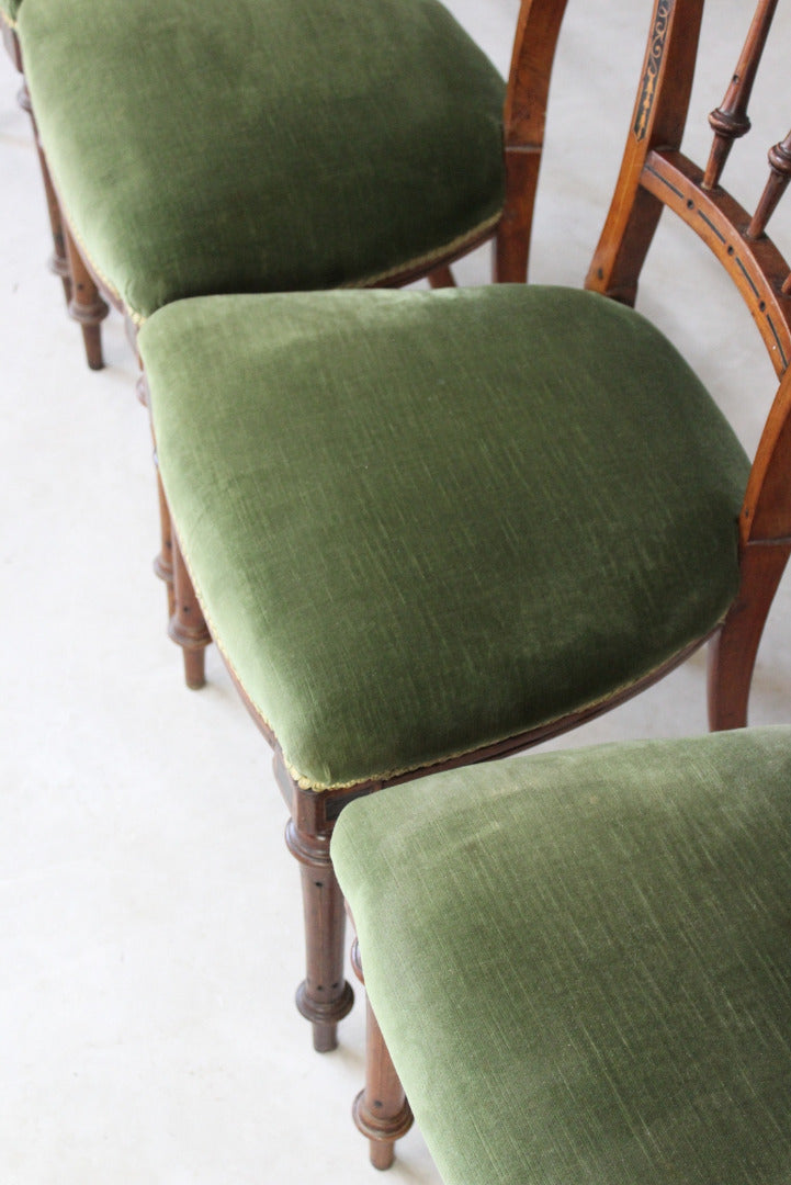 4 Victorian Dining Chairs - Kernow Furniture