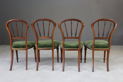 4 Victorian Dining Chairs - Kernow Furniture