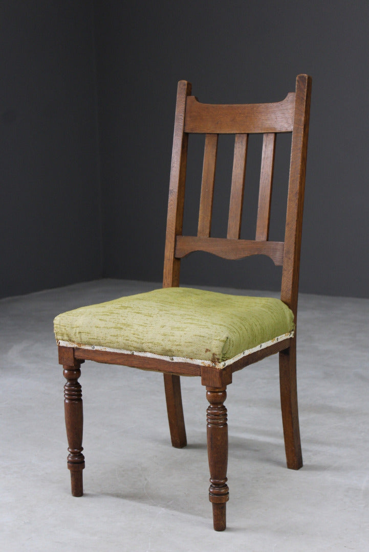 Single Oak Edwardian Dining Chair - Kernow Furniture