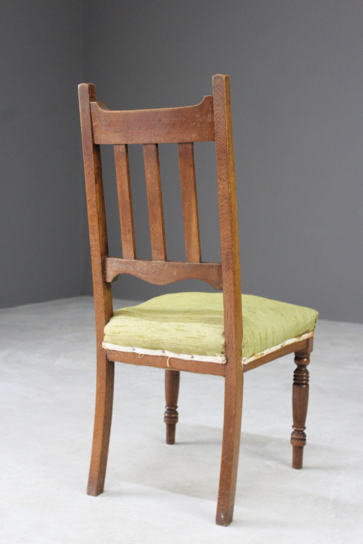 Single Oak Edwardian Dining Chair - Kernow Furniture