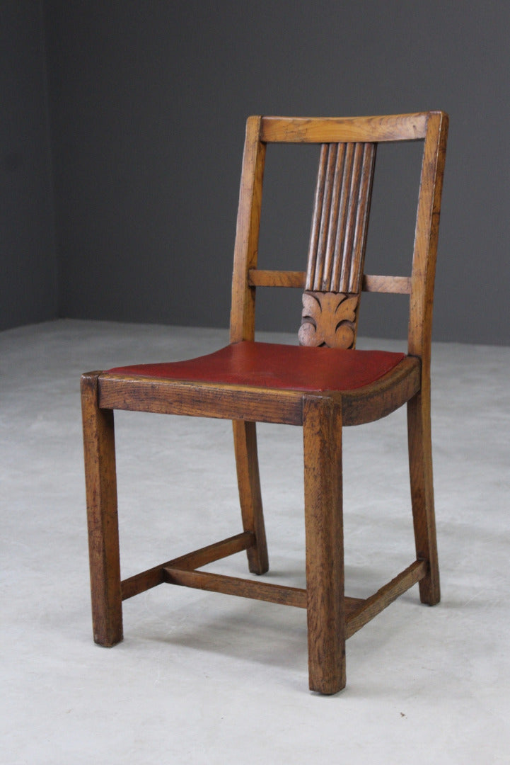 1950s Oak Dining Chair - Kernow Furniture