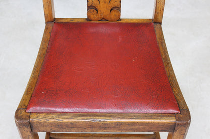 1950s Oak Dining Chair - Kernow Furniture