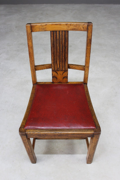 1950s Oak Dining Chair - Kernow Furniture