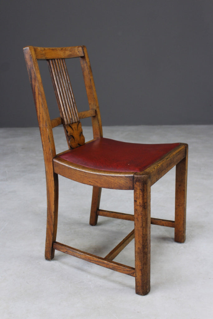 1950s Oak Dining Chair - Kernow Furniture