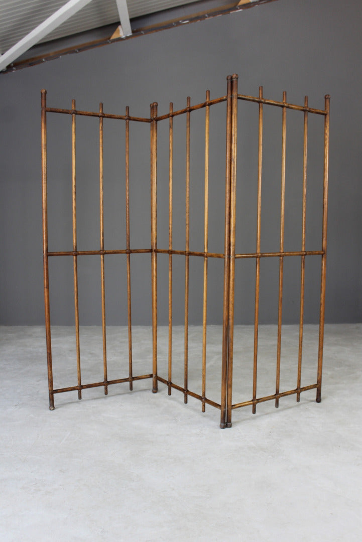 Early 20th Century Oak Screen - Kernow Furniture