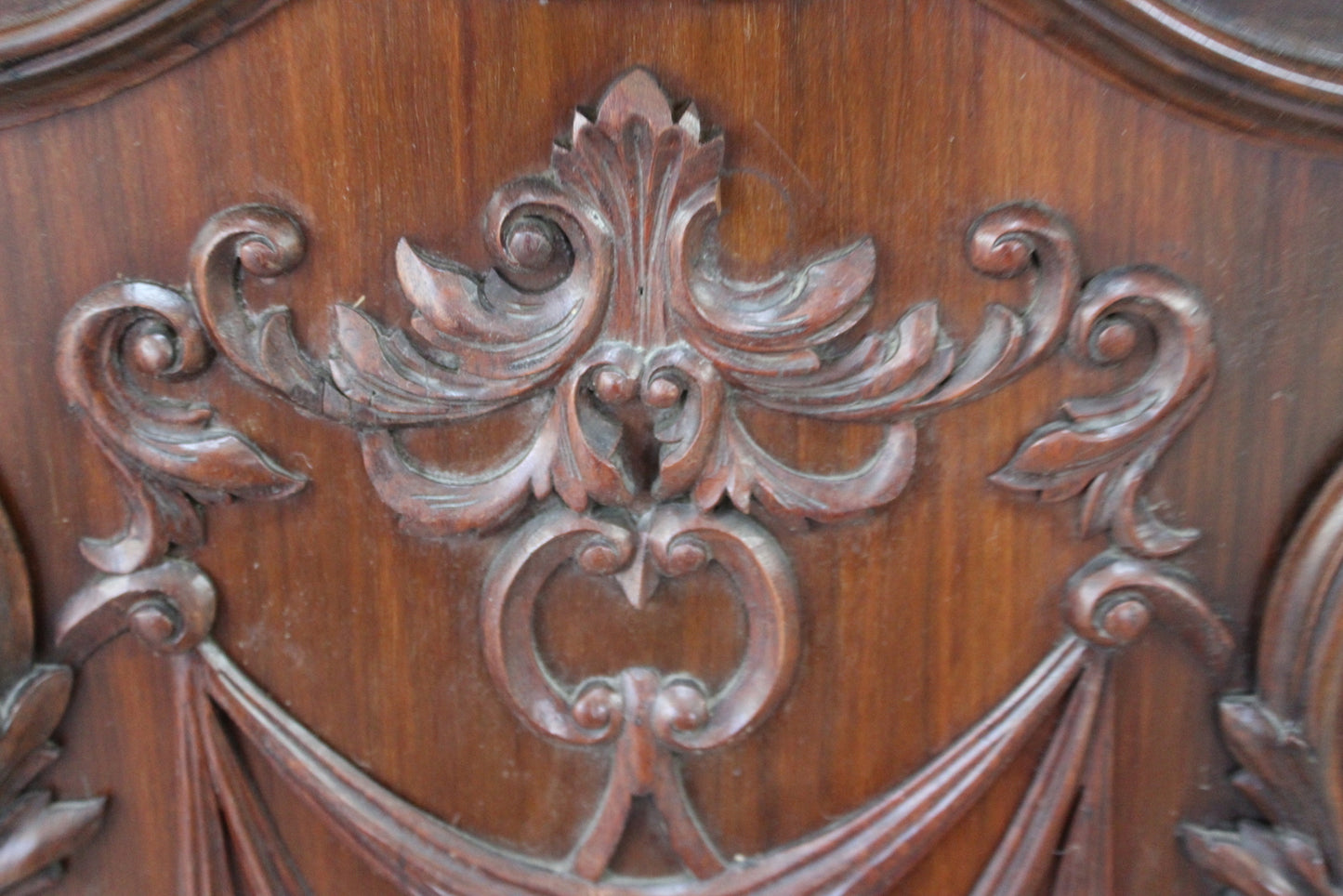 Antique Edwardian Walnut Sideboard - Kernow Furniture