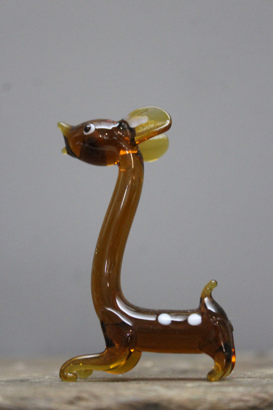 Vintage Glass Deer - Kernow Furniture