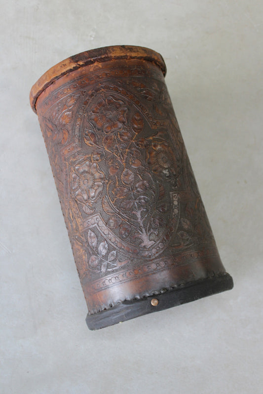 Leather Umbrella Stand - Kernow Furniture