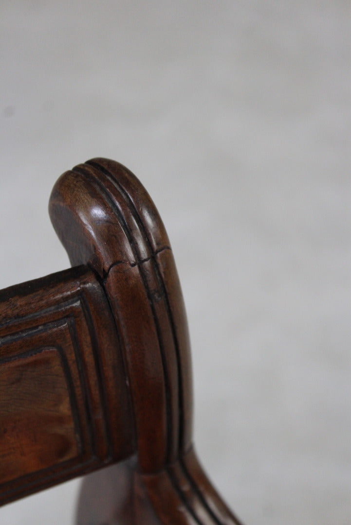 Antique 19th Century Mahogany Carver Chair - Kernow Furniture