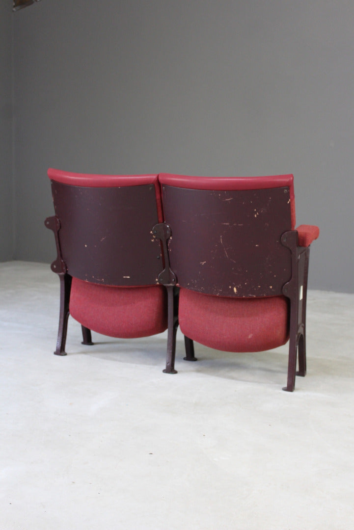 Pair Folding Theatre Cinema Seats - Kernow Furniture