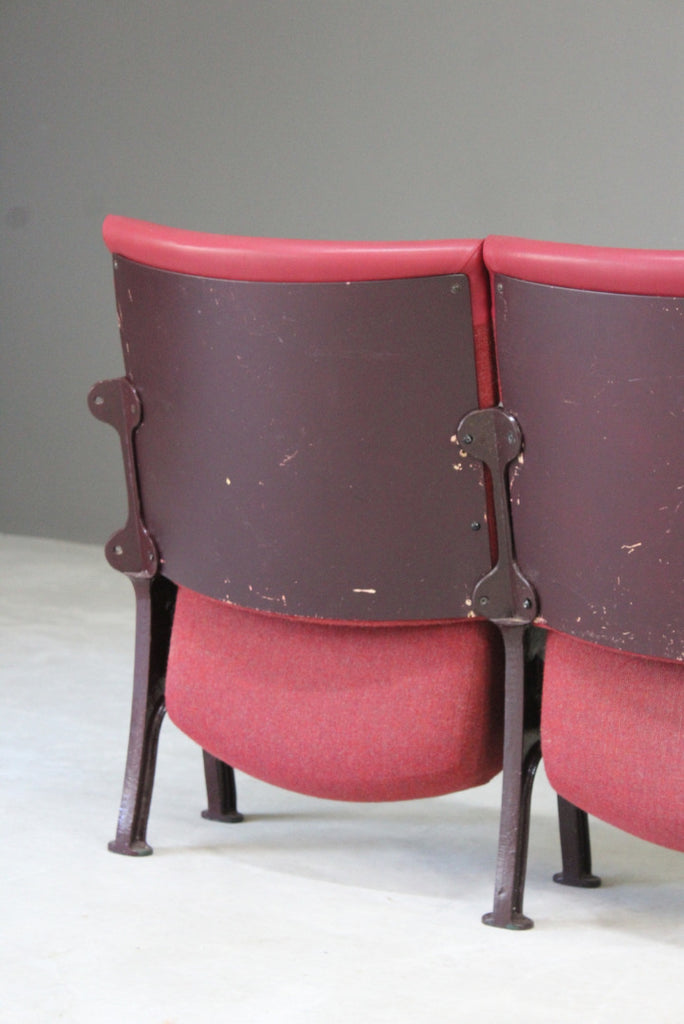 Pair Folding Theatre Cinema Seats - Kernow Furniture