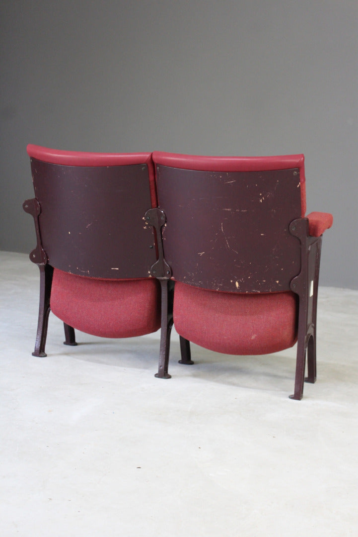 Pair Folding Theatre Cinema Seats - Kernow Furniture