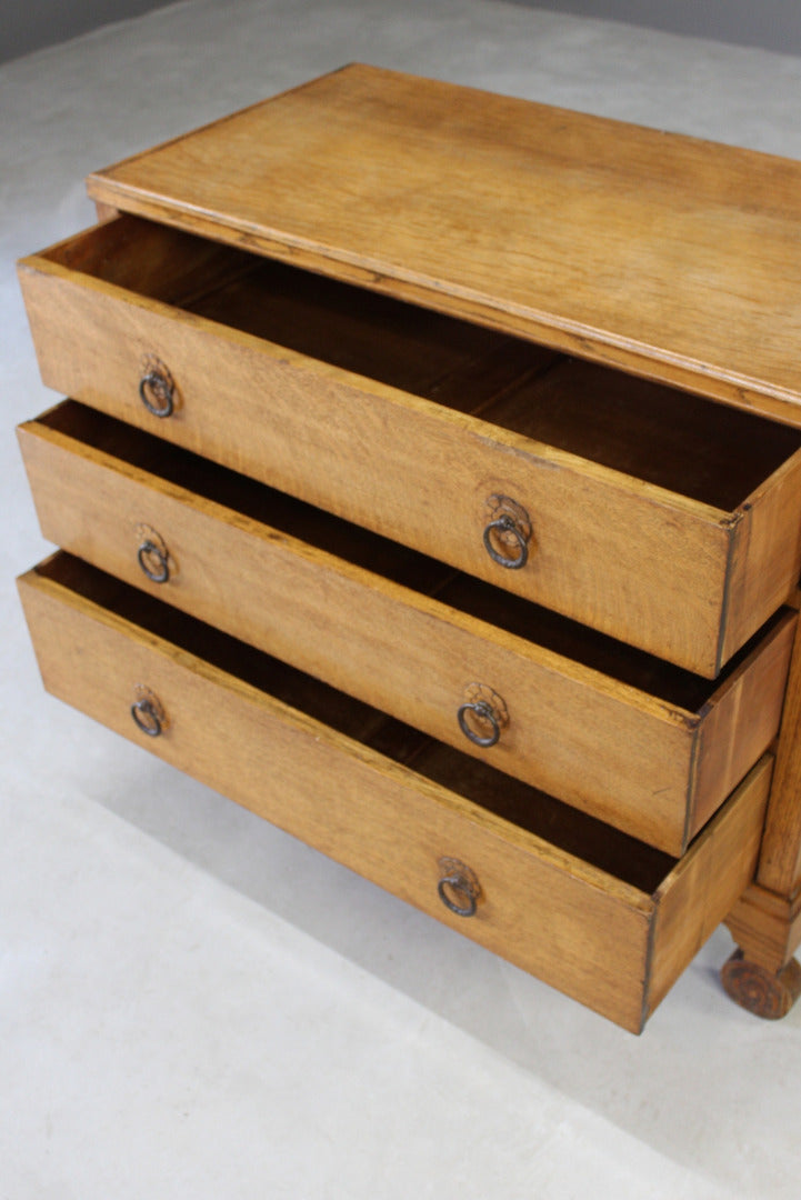 Vintage Oak Chest of Drawers - Kernow Furniture