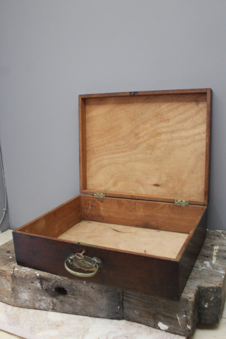 Early 20th Century Wooden Case - Kernow Furniture