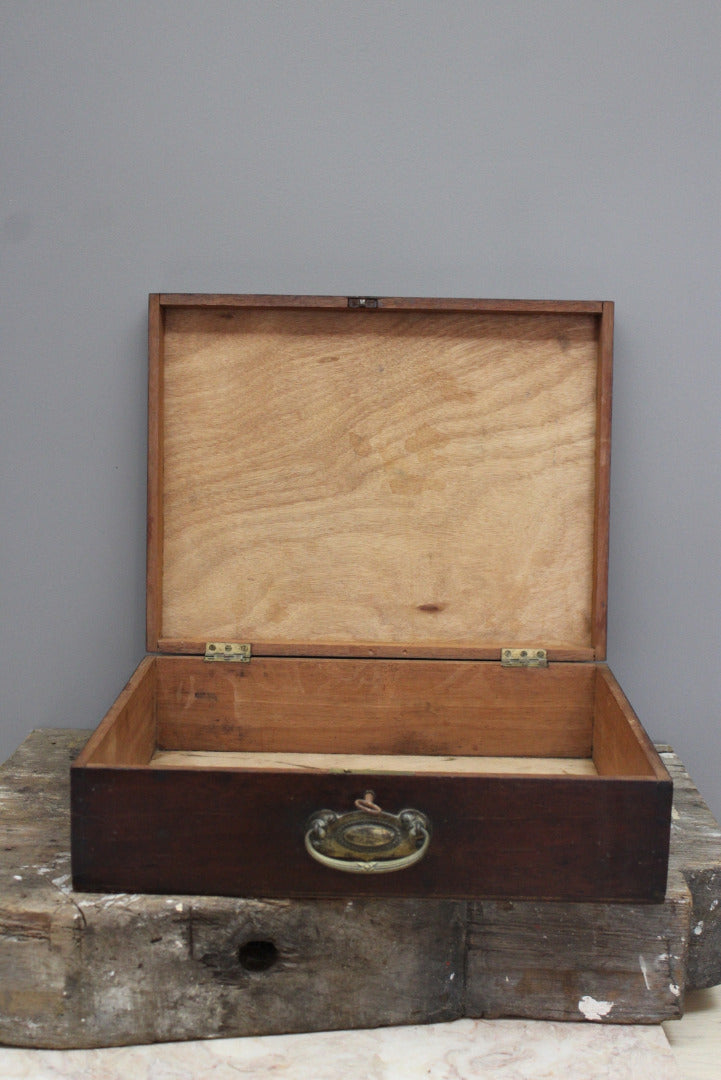 Early 20th Century Wooden Case - Kernow Furniture