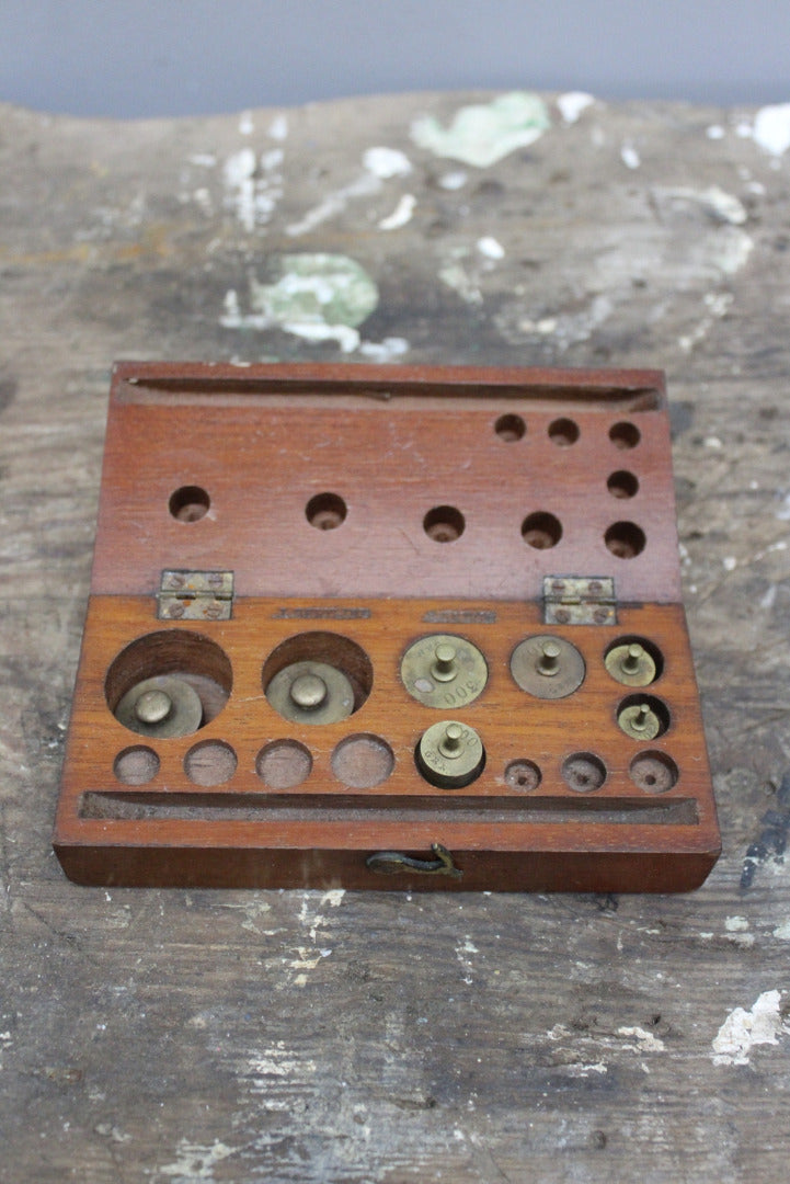 Vintage Brass Weight Sets - Kernow Furniture