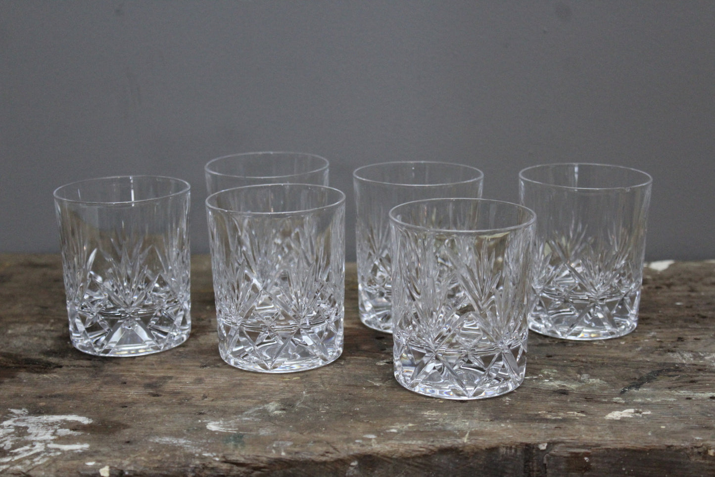 6 Whisky Tumblers - Kernow Furniture