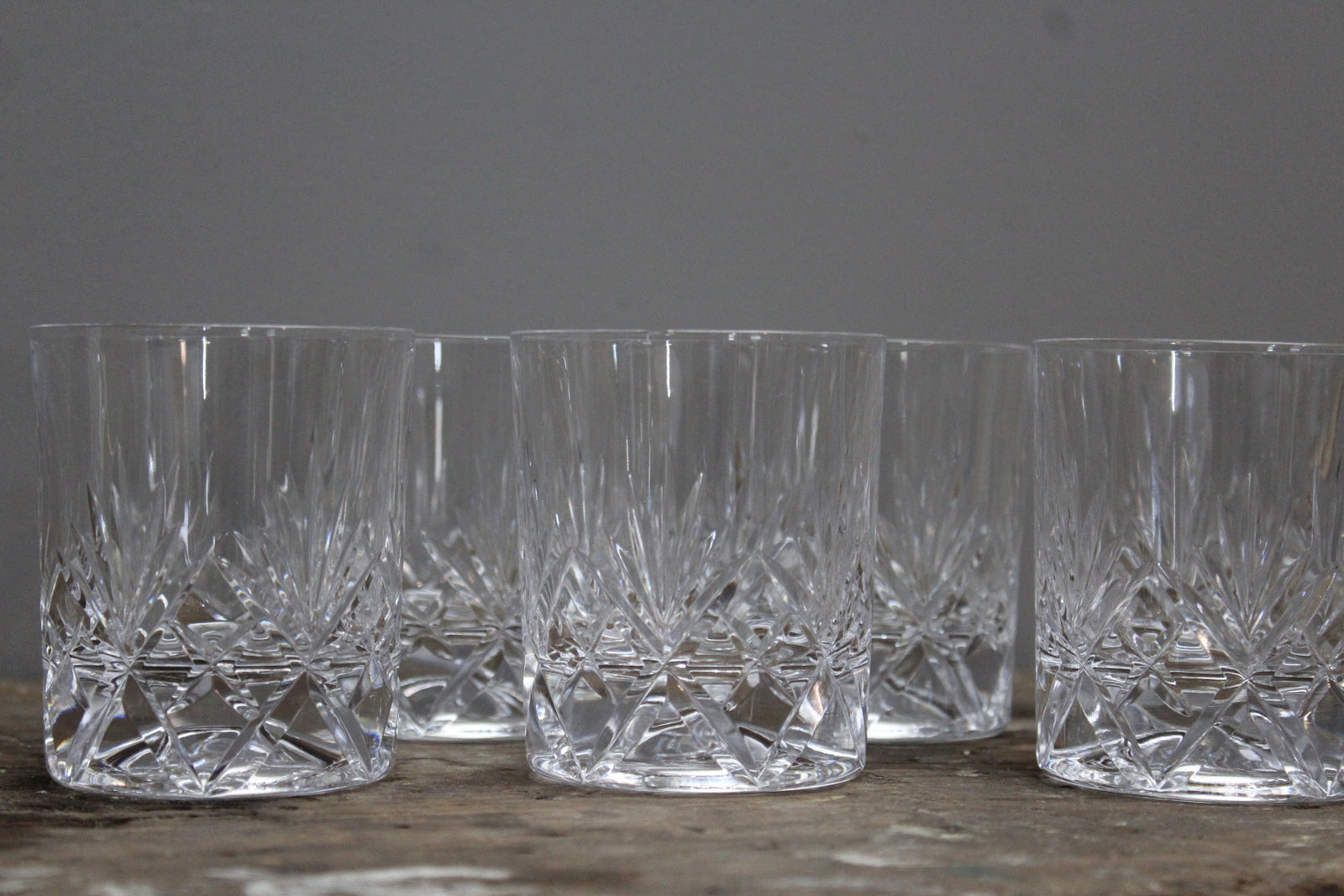 6 Whisky Tumblers - Kernow Furniture