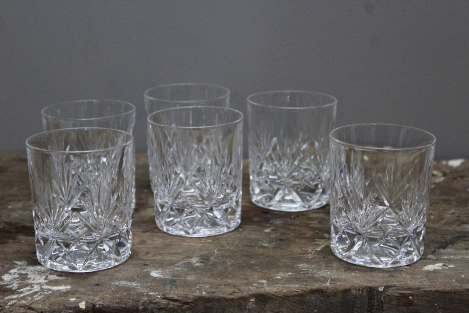 6 Whisky Tumblers - Kernow Furniture