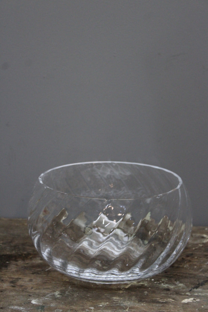 Large Dartington Glass Bowl - Kernow Furniture