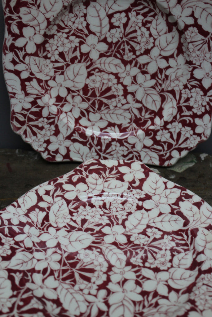 Royal Winton Grimwades Spring Glory Square Plates - Kernow Furniture