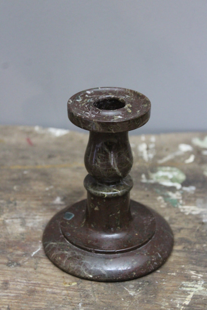 Cornish Serpentine Candlestick - Kernow Furniture