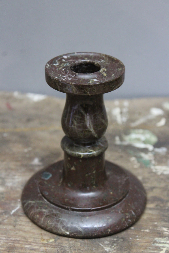 Cornish Serpentine Candlestick - Kernow Furniture