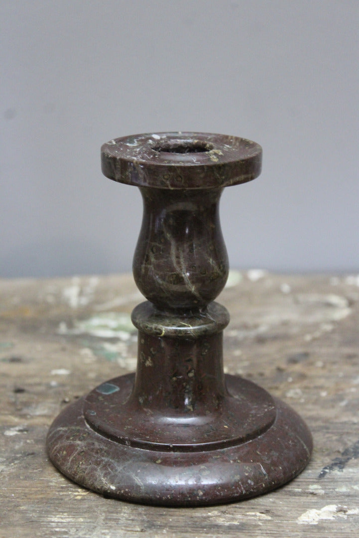 Cornish Serpentine Candlestick - Kernow Furniture