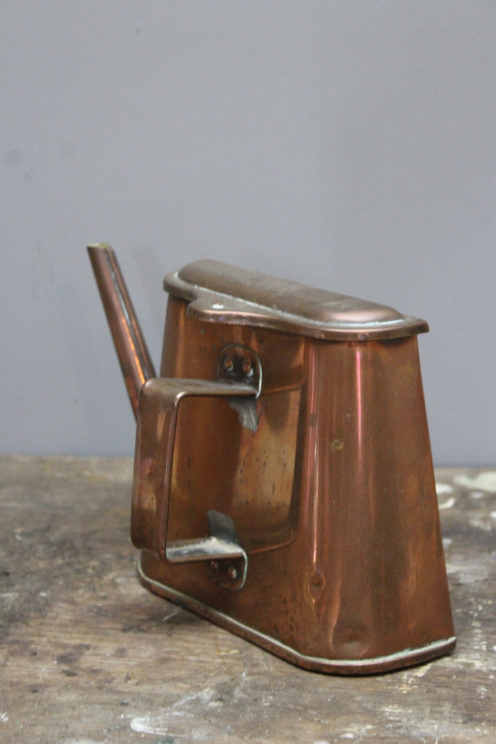 Flat Back Boat Copper Teapot - Kernow Furniture