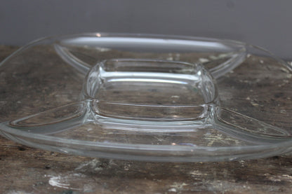 Large Glass Serving Platter - Kernow Furniture