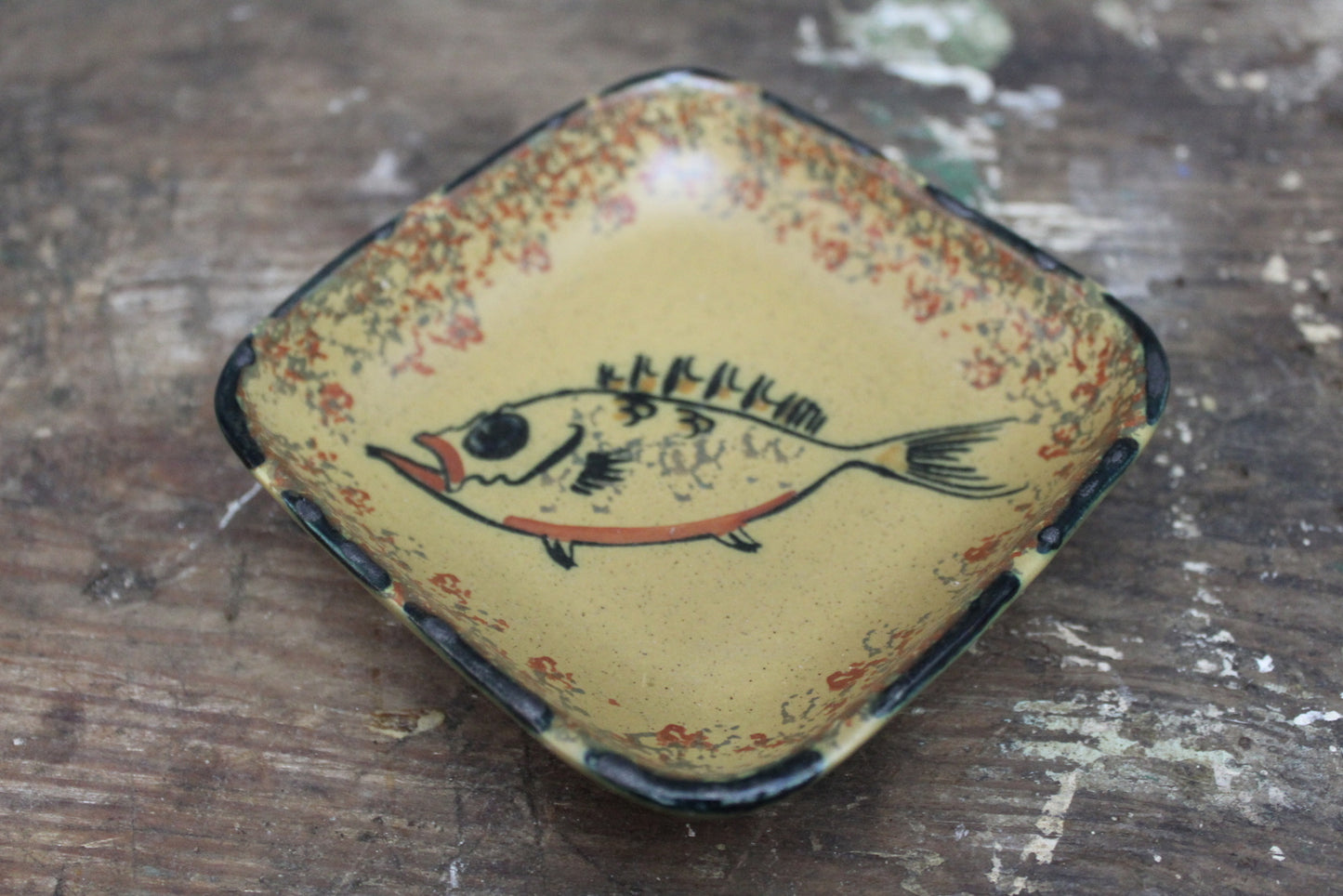 Honiton Pottery Pin Dish - Kernow Furniture