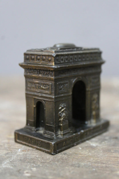 Vintage Spelter Arc De Triomphe Souvenir - Kernow Furniture